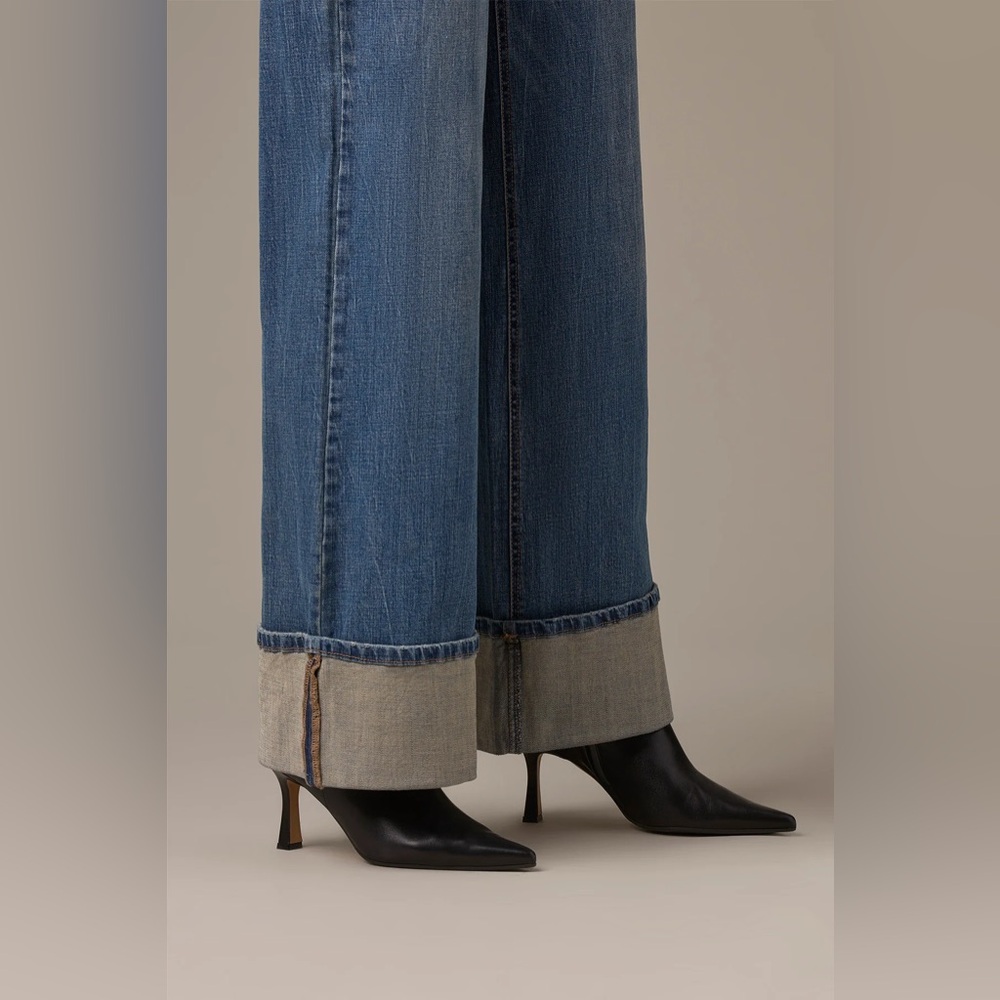 Wit & Wisdom SKYRISE FIXED CUFF WIDE LEG JEANS - Picture 5 of 5